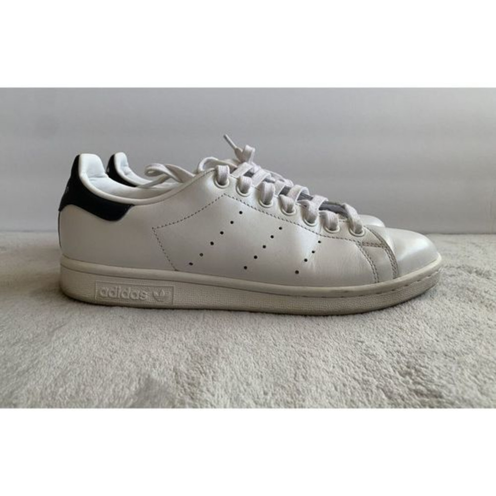 Adidas Shoes Smith Core Men’s 7.5 White 2014 Sneakers Three Stripes‎